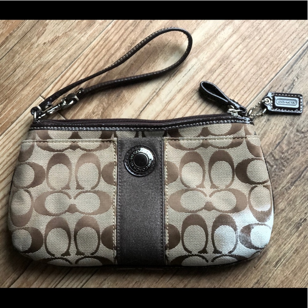 Coach wristlet